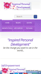 Mobile Screenshot of inspired-personal-development.com